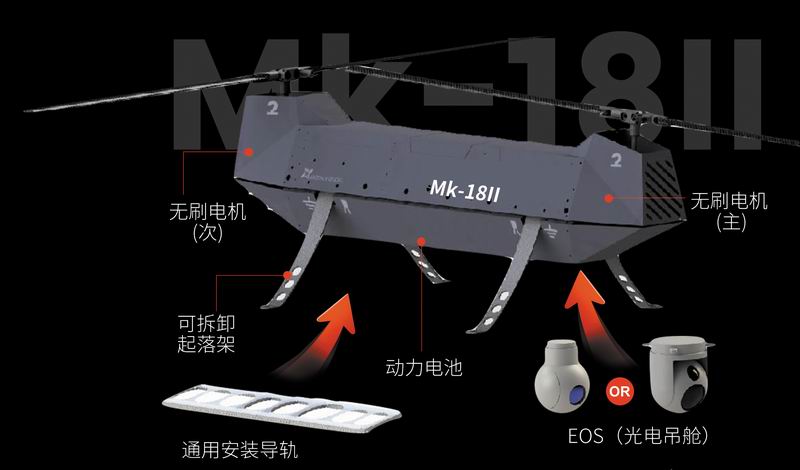 MK-18型多用途無(wú)人機(jī)平臺(tái)